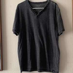 Lucky Brand Men's Charcoal Short Sleeve Tee